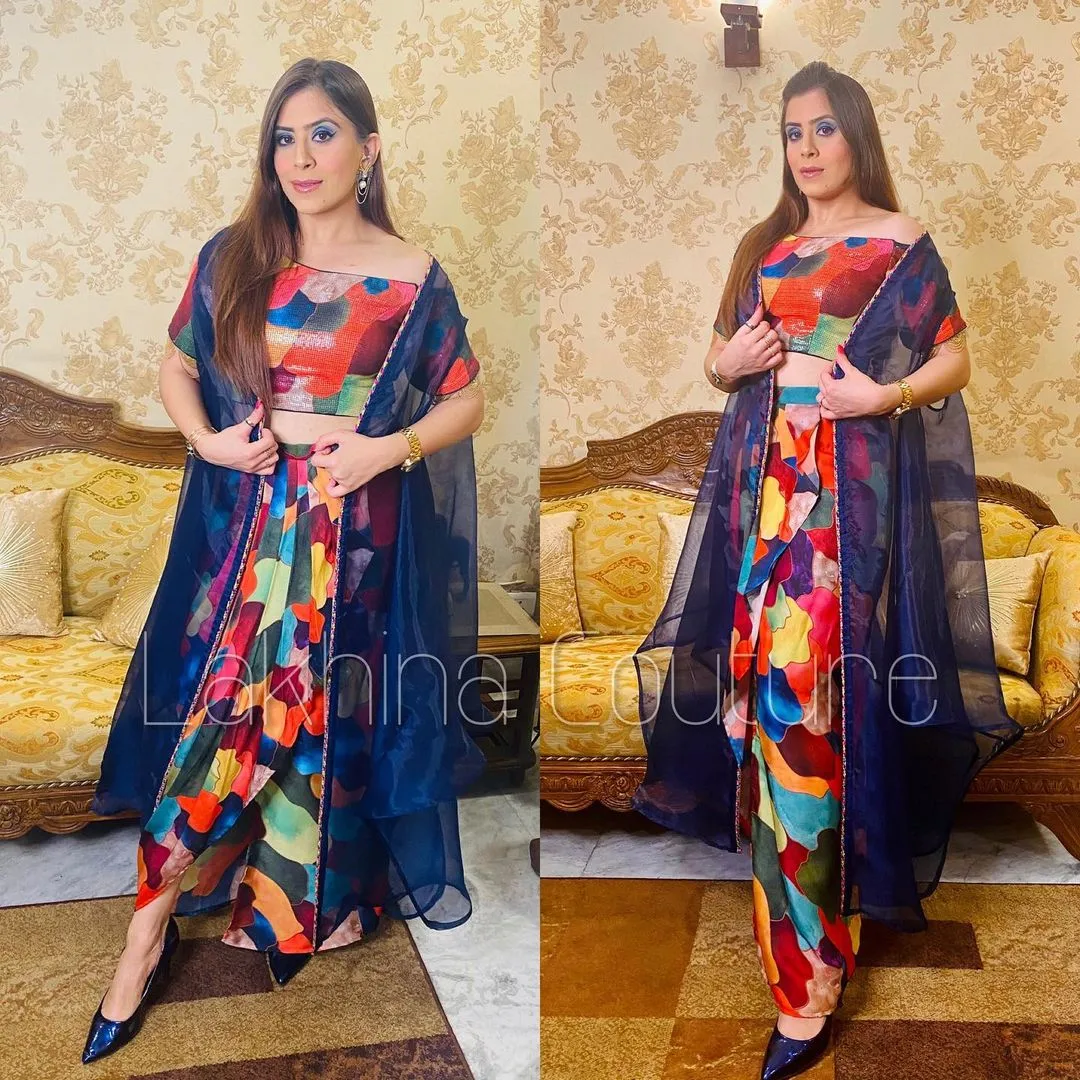 Multicoloured Stunning Twin set