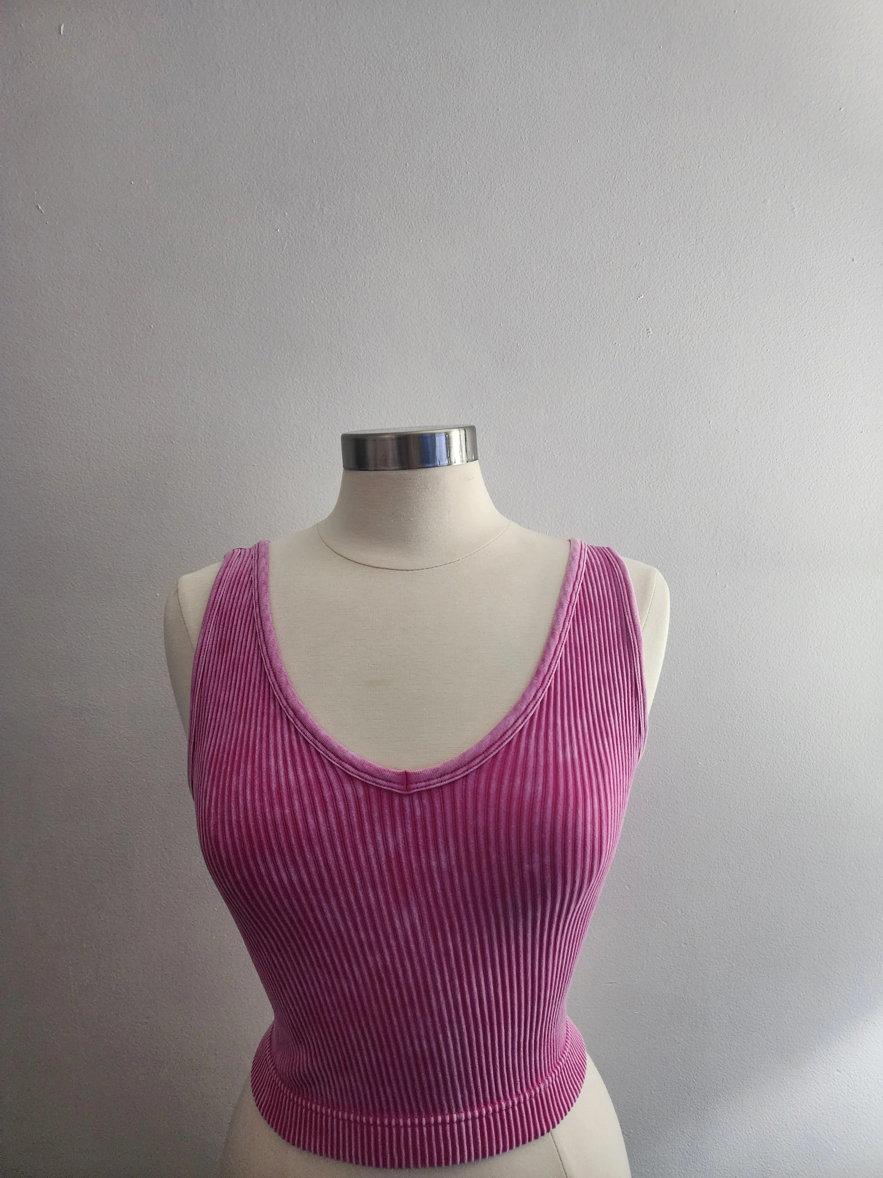NADIRHA CROPPED TANK TOP