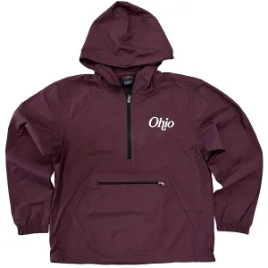 Ohio The Heart Of It All Pack-N-Go Windbreaker