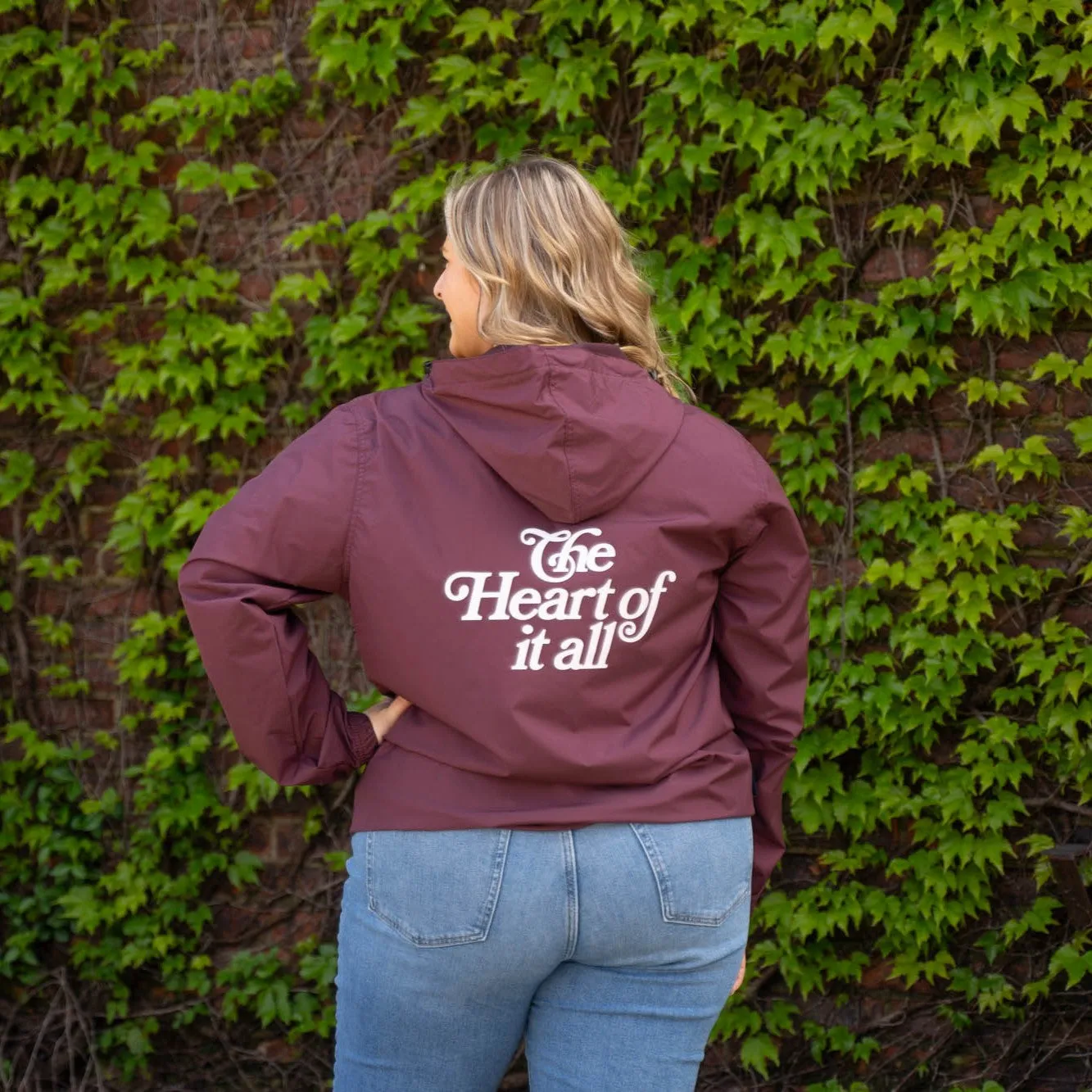 Ohio The Heart Of It All Pack-N-Go Windbreaker