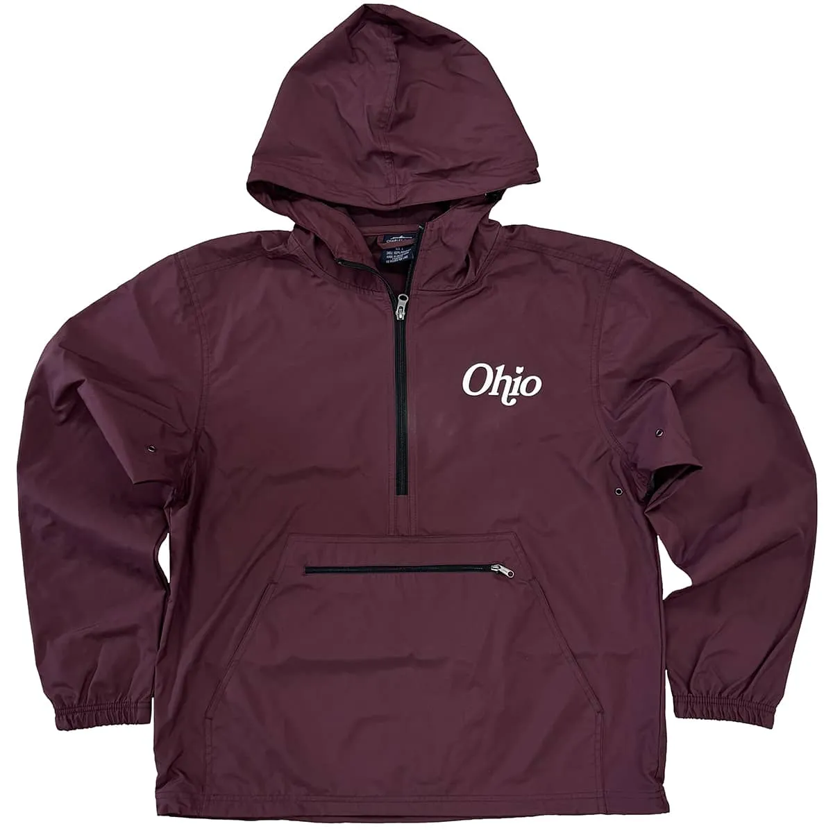 Ohio The Heart Of It All Pack-N-Go Windbreaker