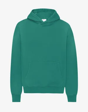 Organic Oversized Hood - Pine Green