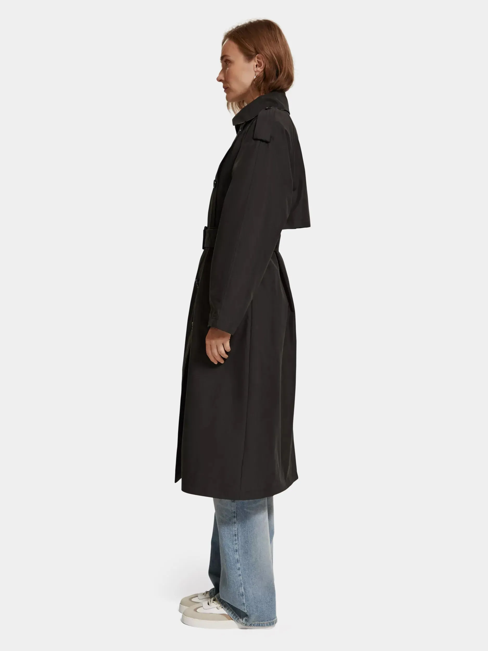 Oversized trench coat