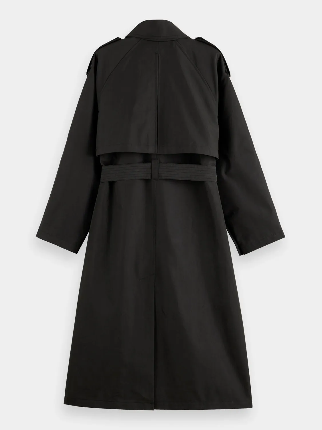 Oversized trench coat