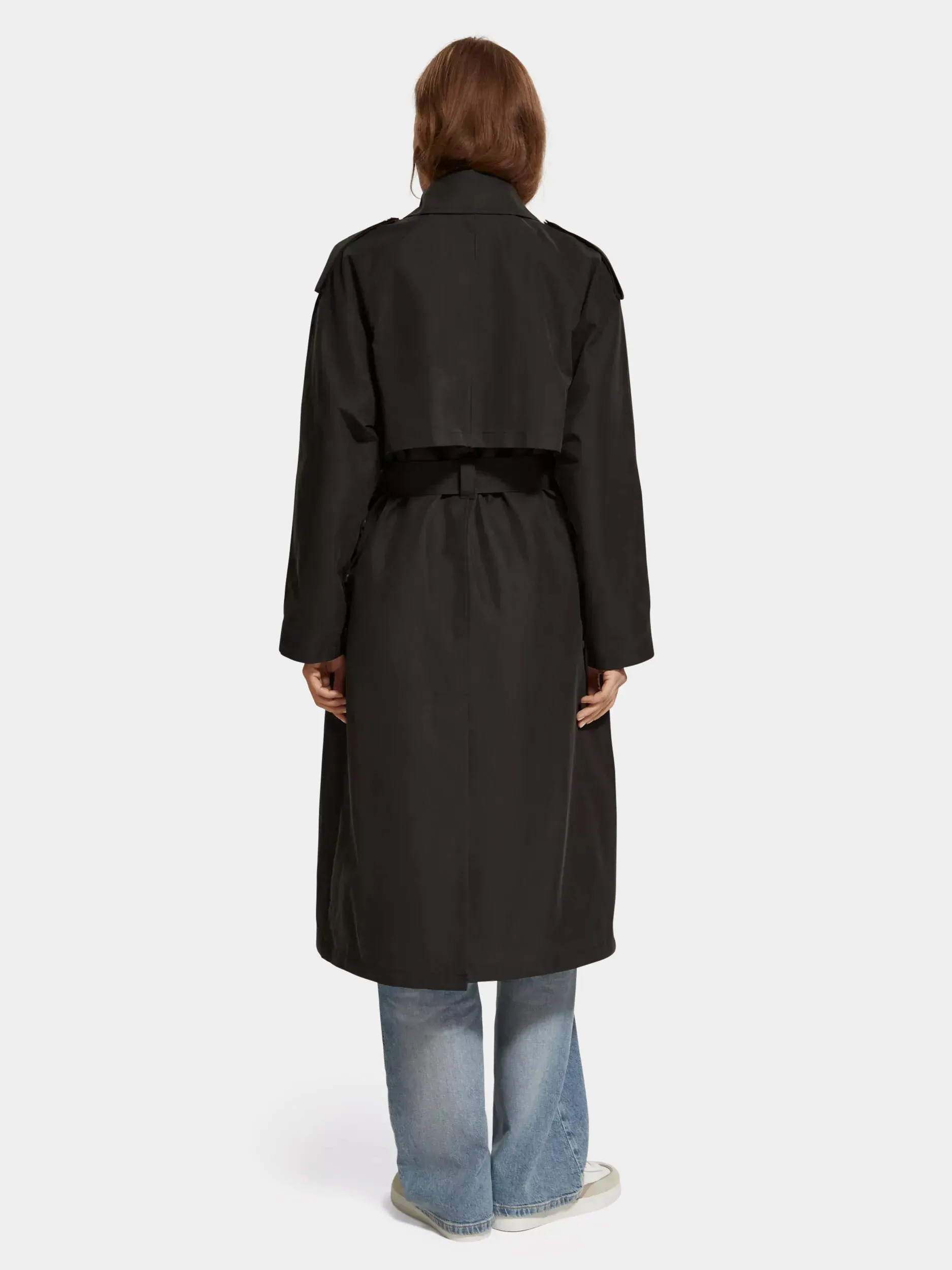 Oversized trench coat