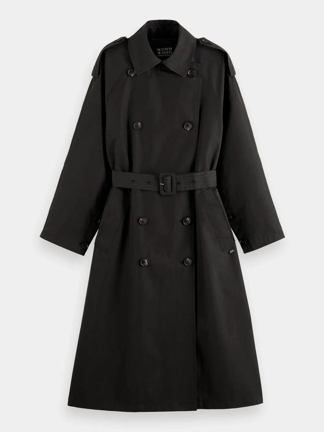 Oversized trench coat