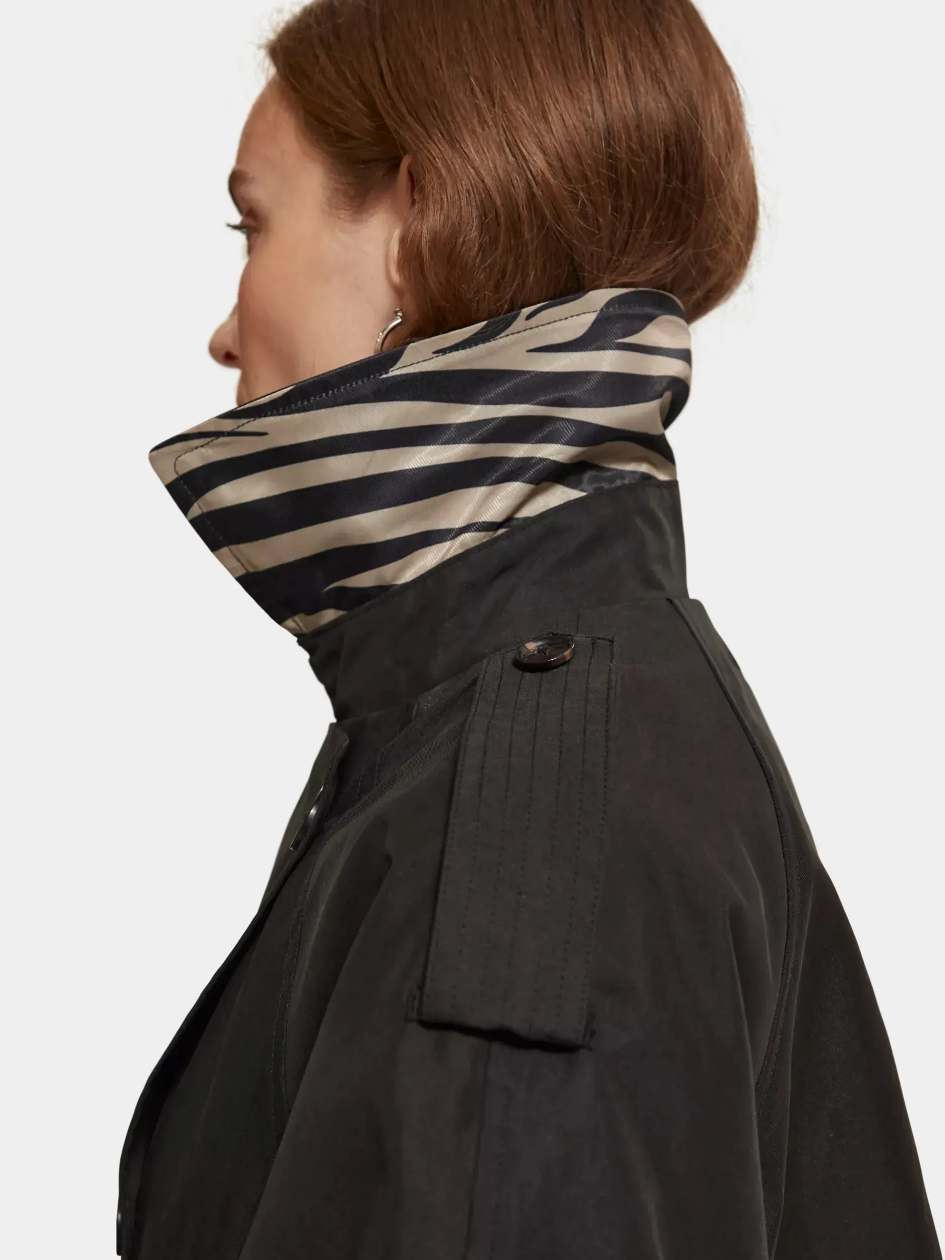 Oversized trench coat