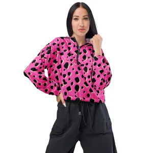 Pink panther Women’s cropped windbreaker
