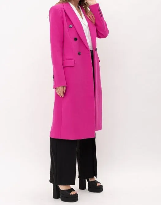 Pink Trench Coat