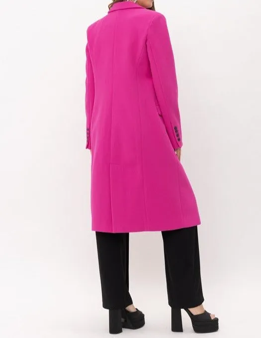 Pink Trench Coat