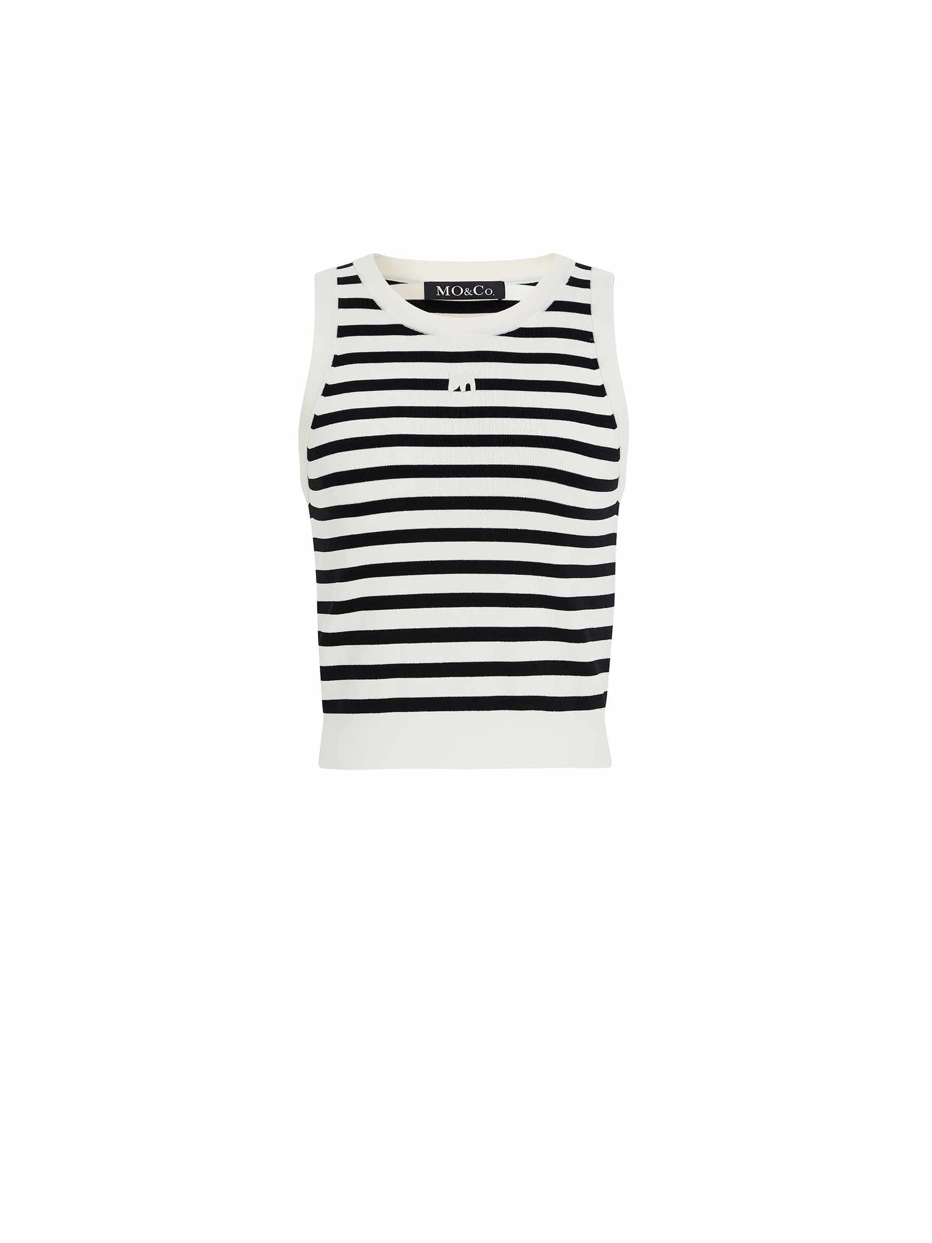 Ribbed Cropped Tank