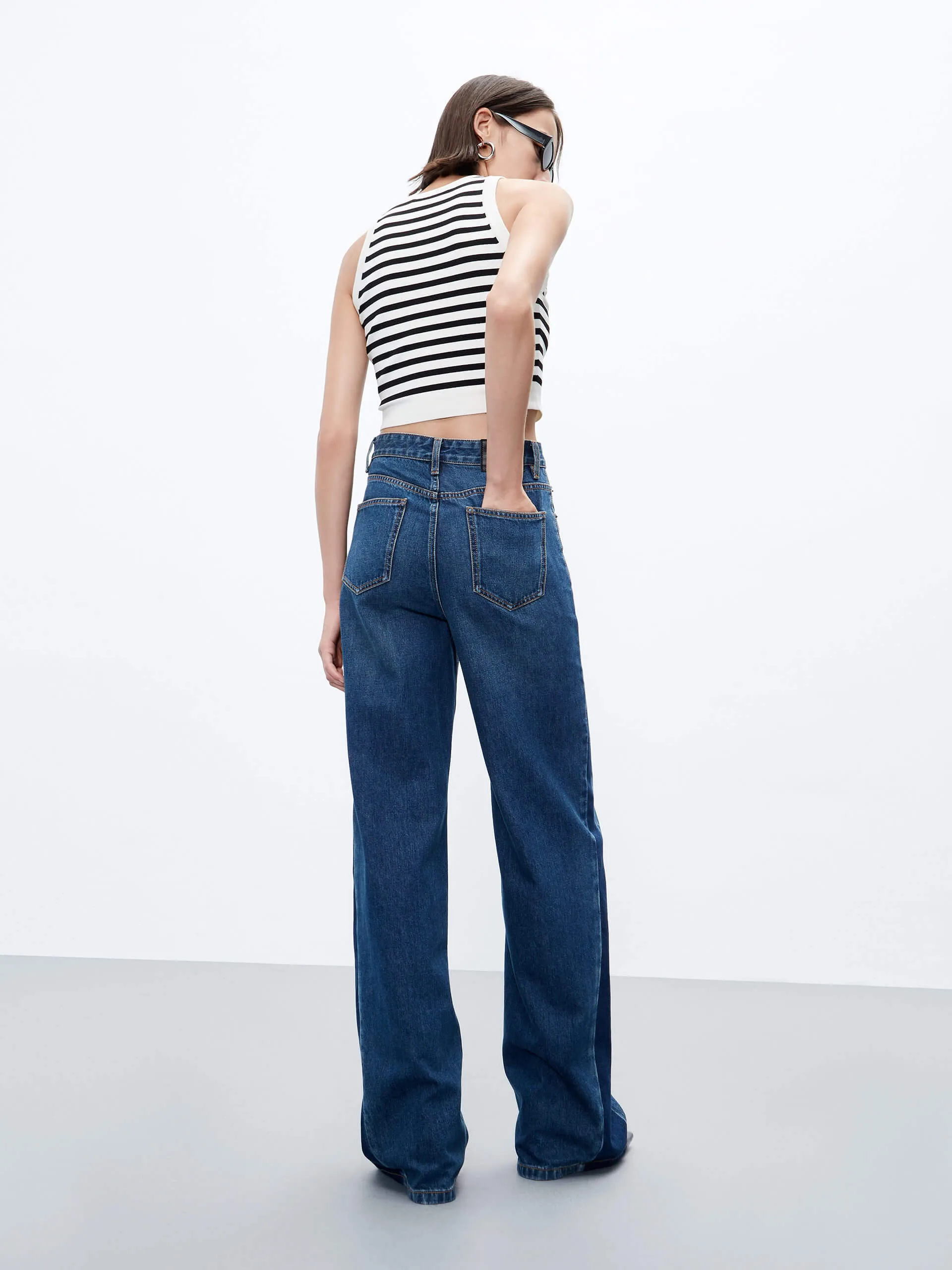 Ribbed Cropped Tank