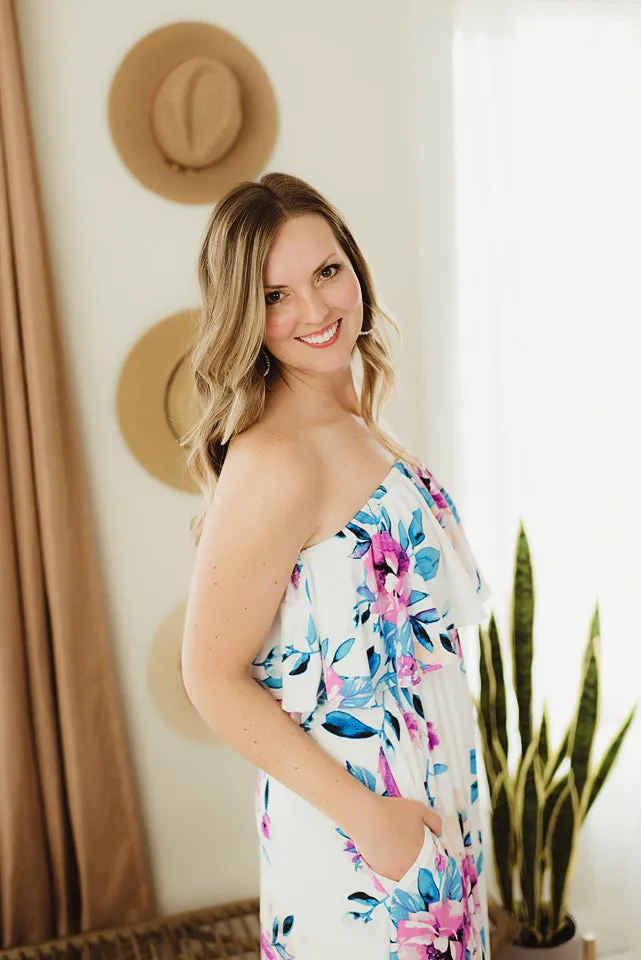 Ruffle Tube Maxi