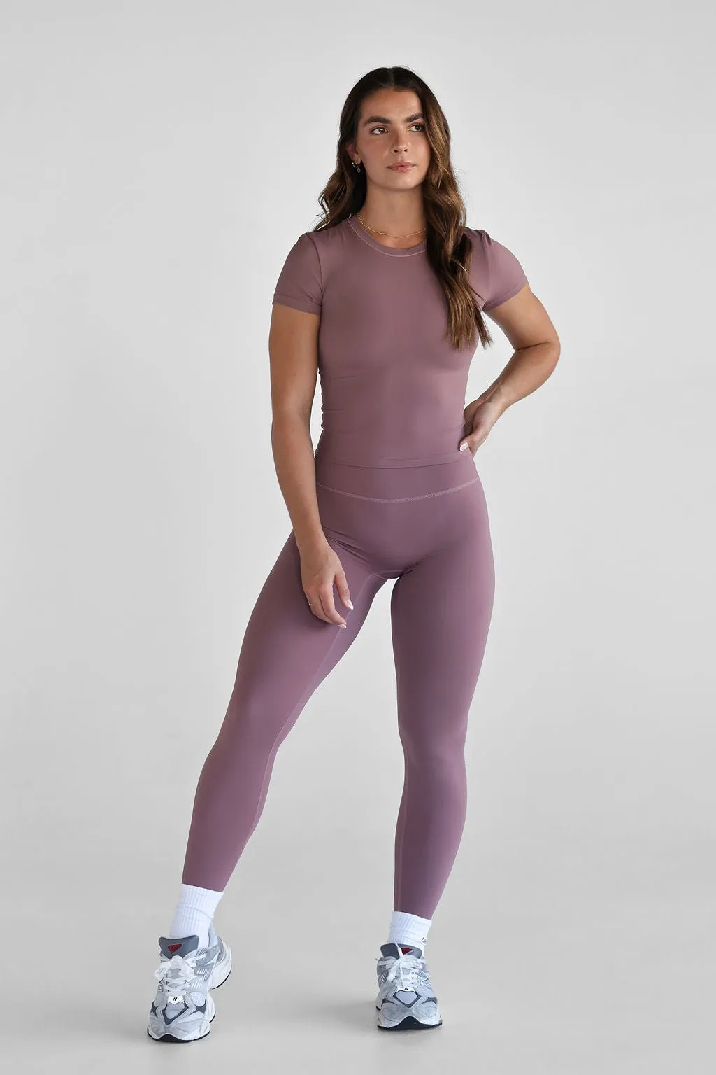SCULPT Full Length Leggings - Mauve