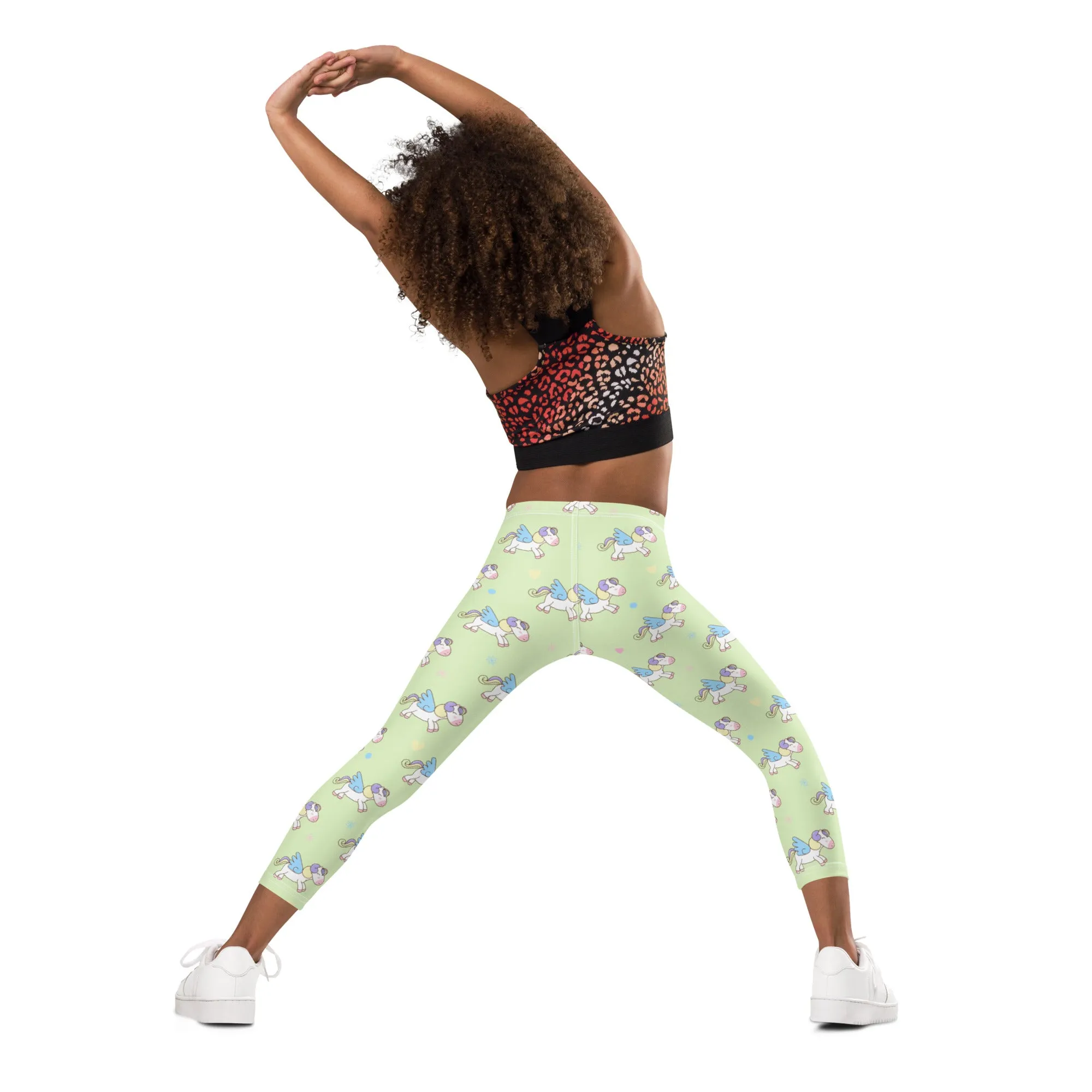 Seamless Pegasus Unicorn Leggings
