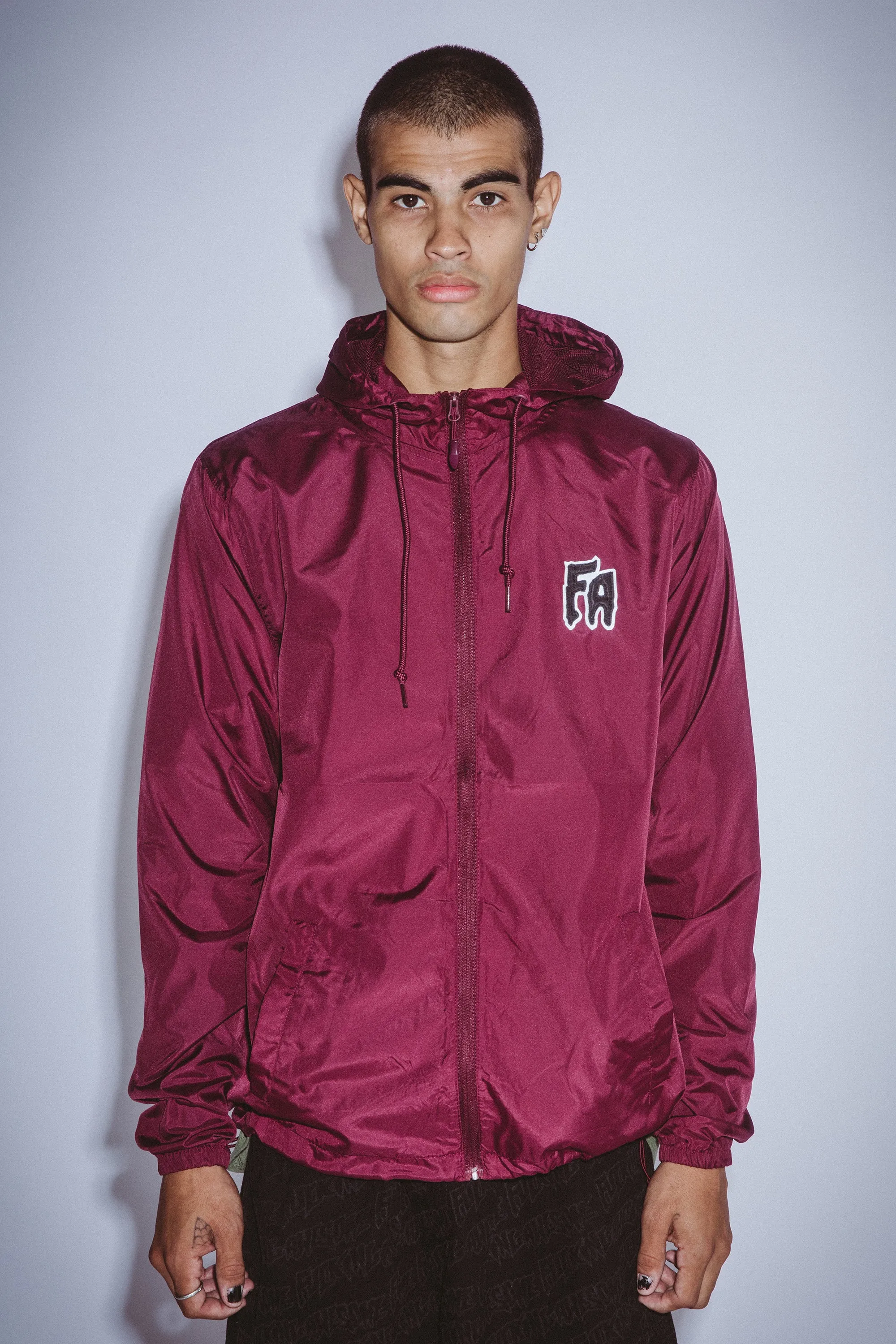 SOW Lightweight Windbreaker Zip Up