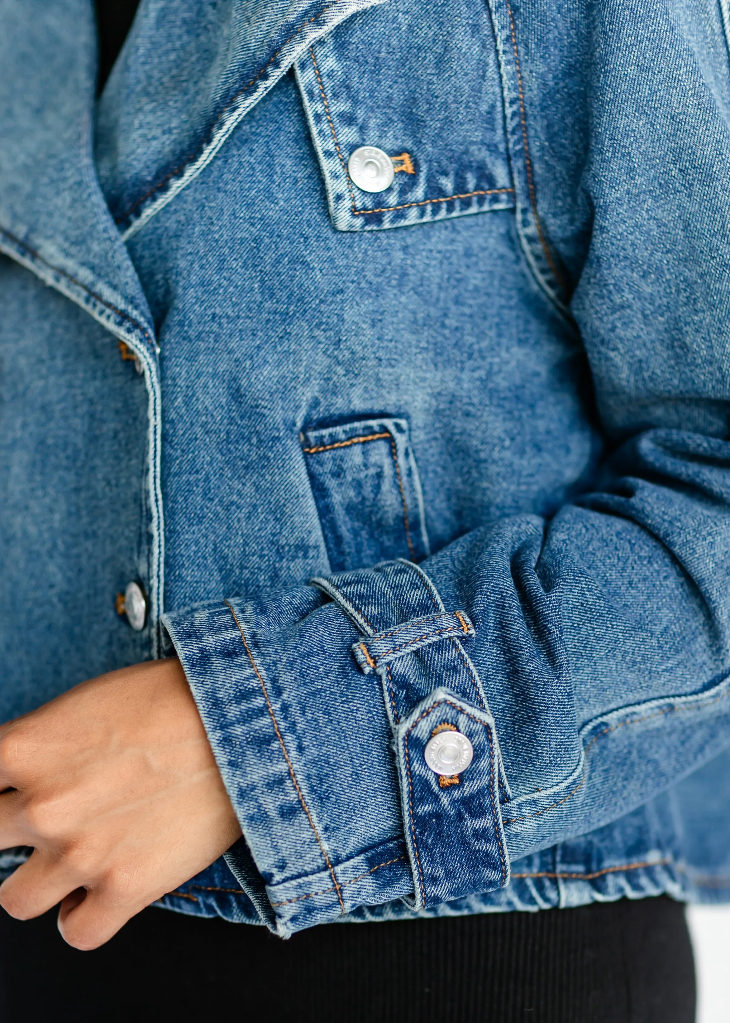 Steve Madden® Sirus Denim Trench Coat - FINAL SALE