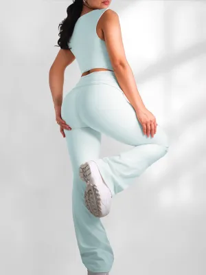 Studio Flex Flare Leggings (Pixie Blue)