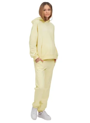 The Cozy Maternity Tracksuit - Canary Yellow