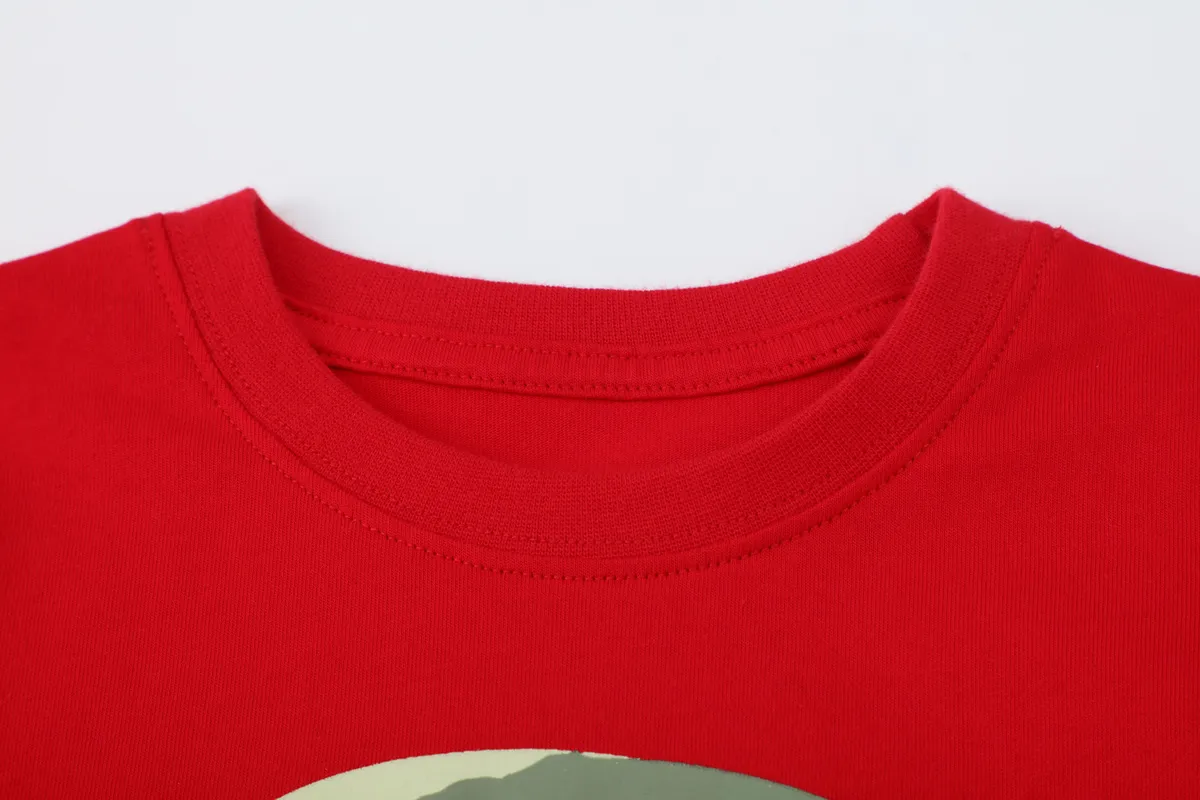 Toddler Boy Long-sleeve Red Casual T-shirt