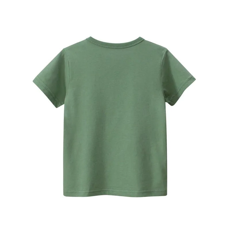 Toddler/Kid Bicycle Print Casual T-shirt
