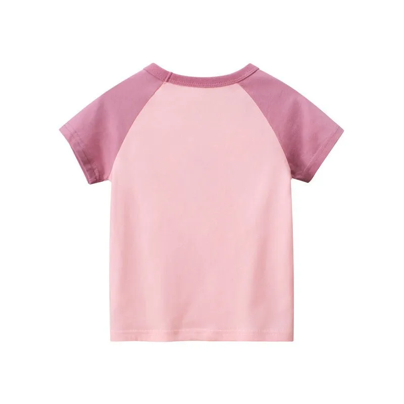 Toddler/Kid Puppy on Skateboard Casual T-shirt