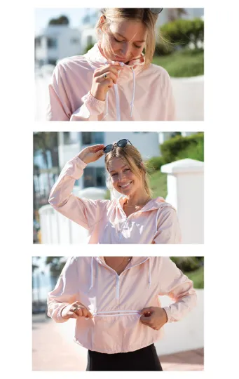 University of Tampa Crop Windbreaker