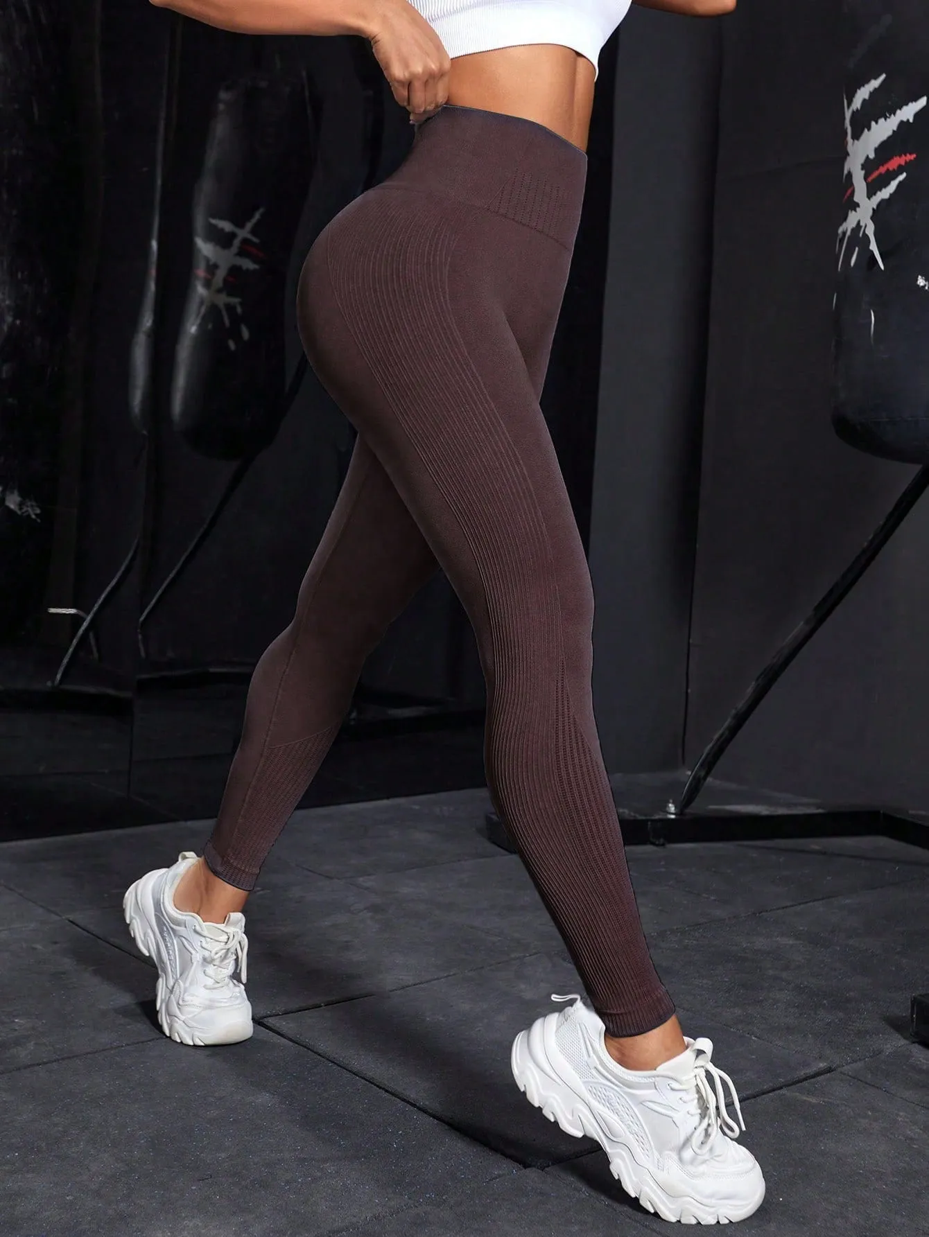 Yoga Basic Women's Seamless Sports Leggings