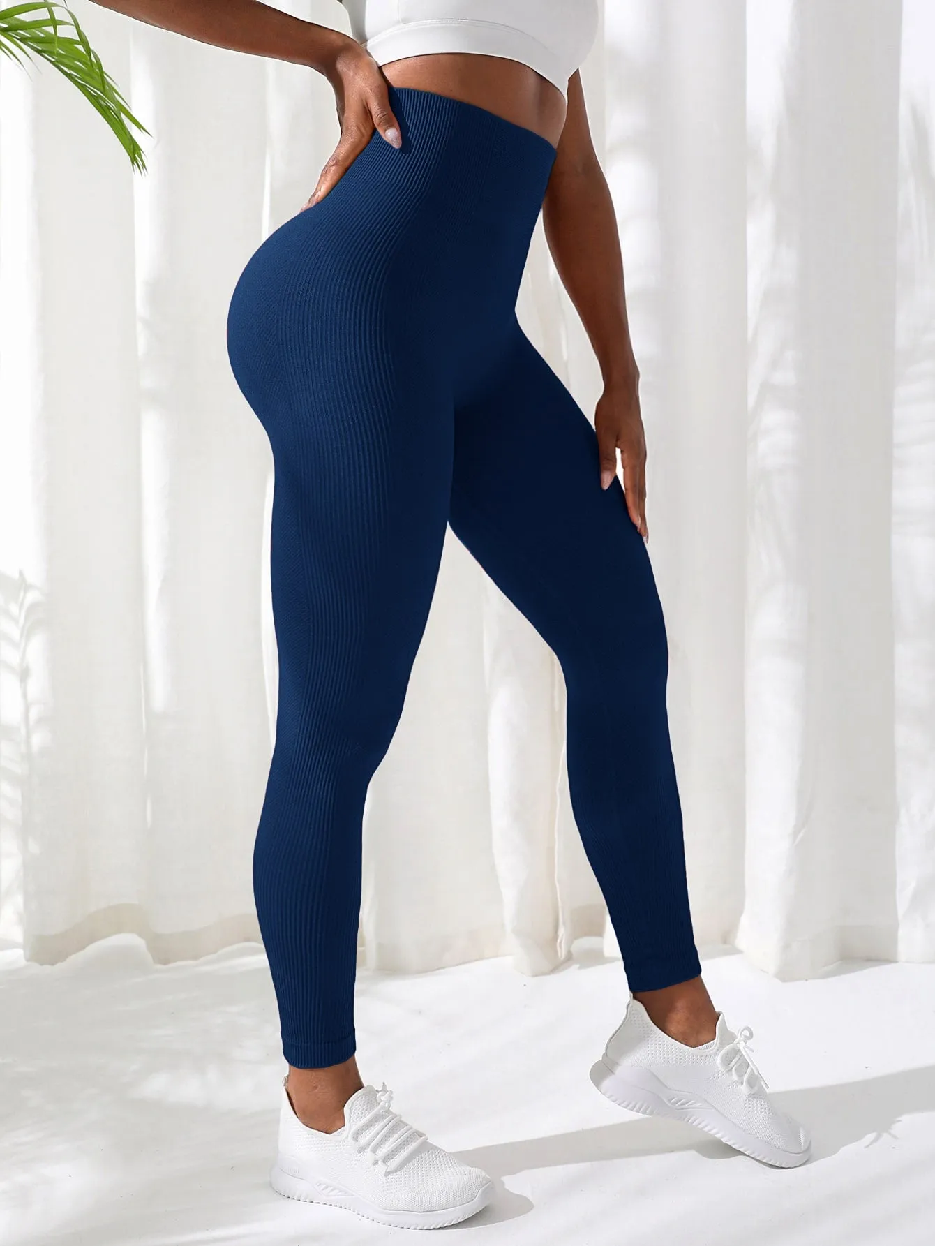Yoga Basic Women's Seamless Sports Leggings