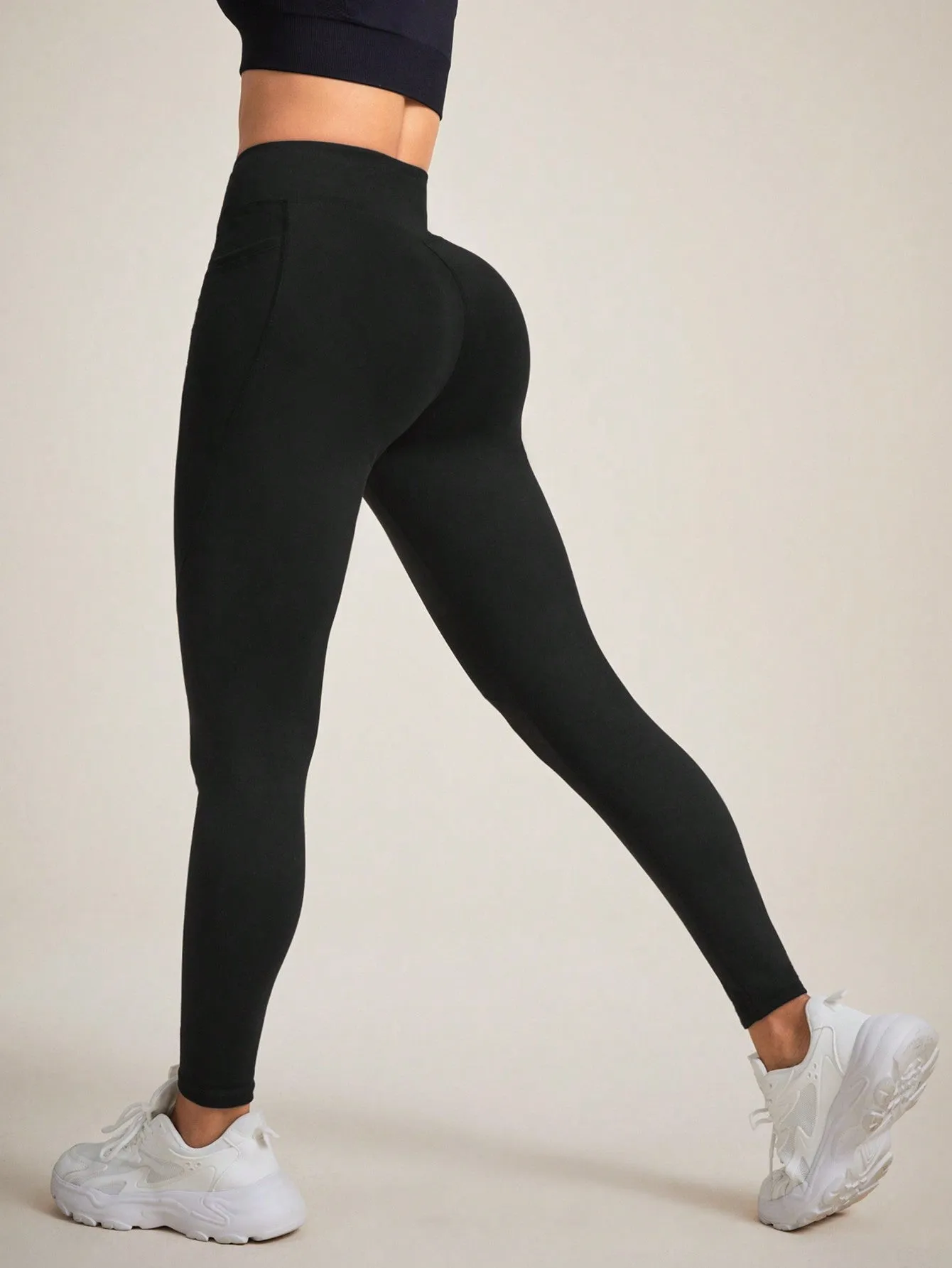 Yoga Basic Women's Seamless Sports Leggings