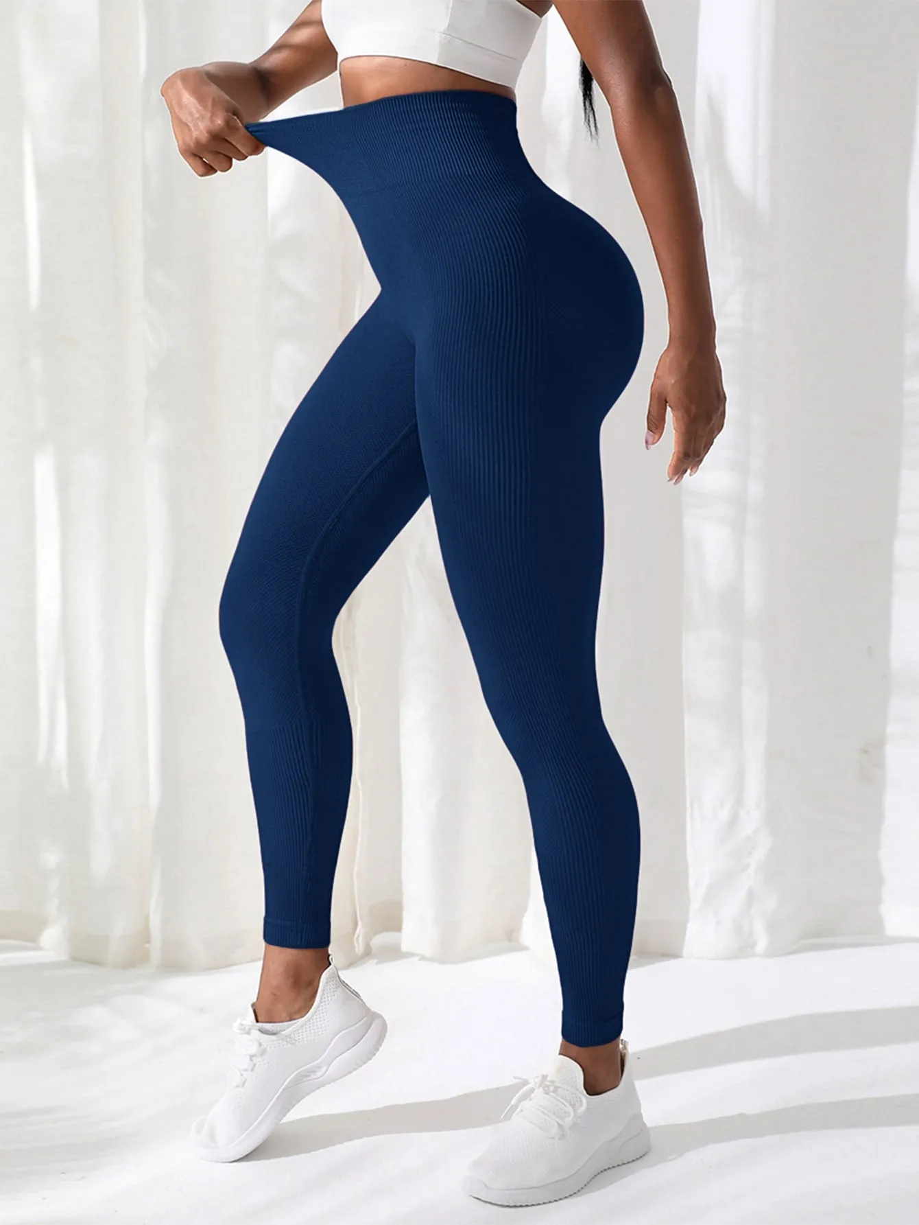 Yoga Basic Women's Seamless Sports Leggings