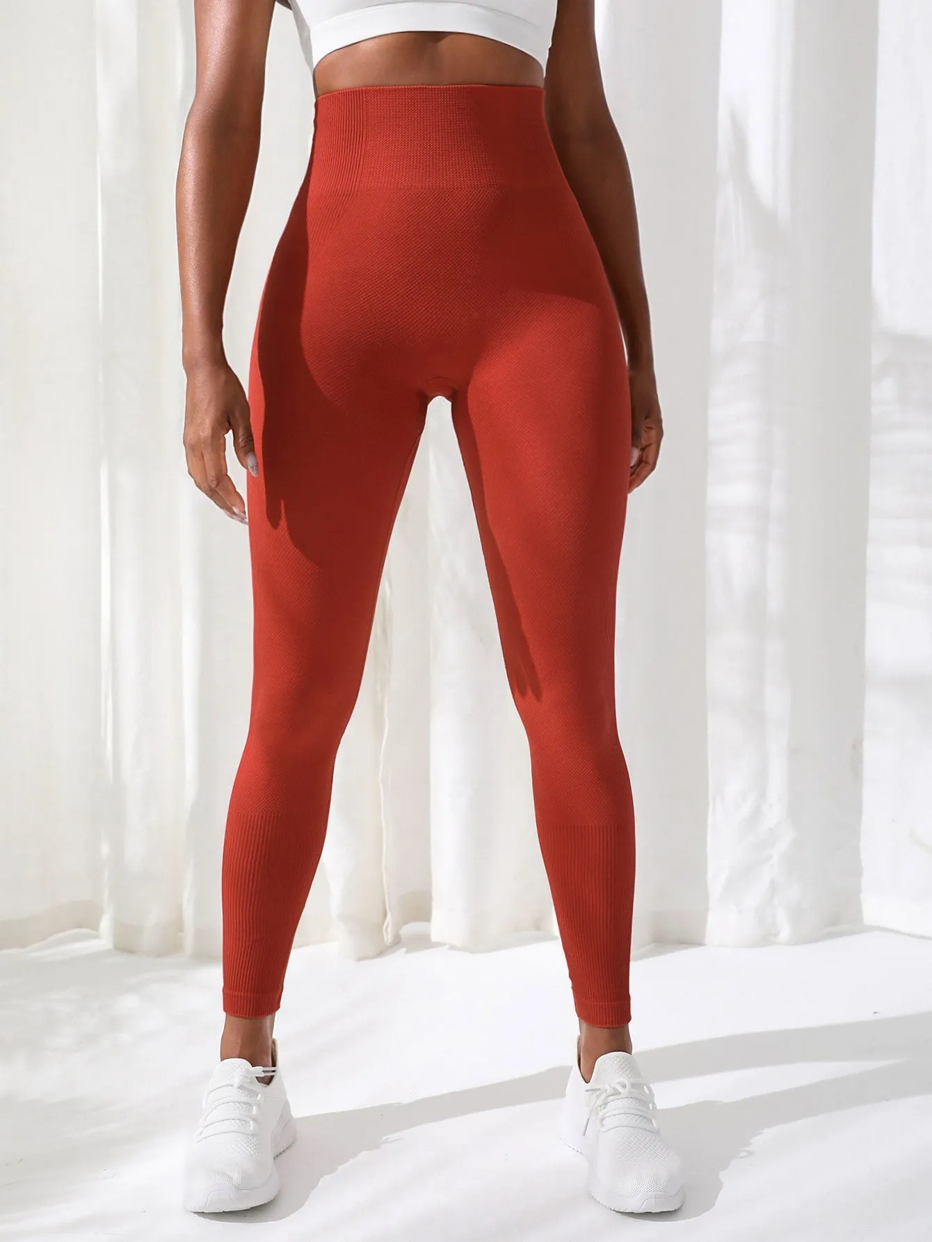Yoga Basic Women's Seamless Sports Leggings