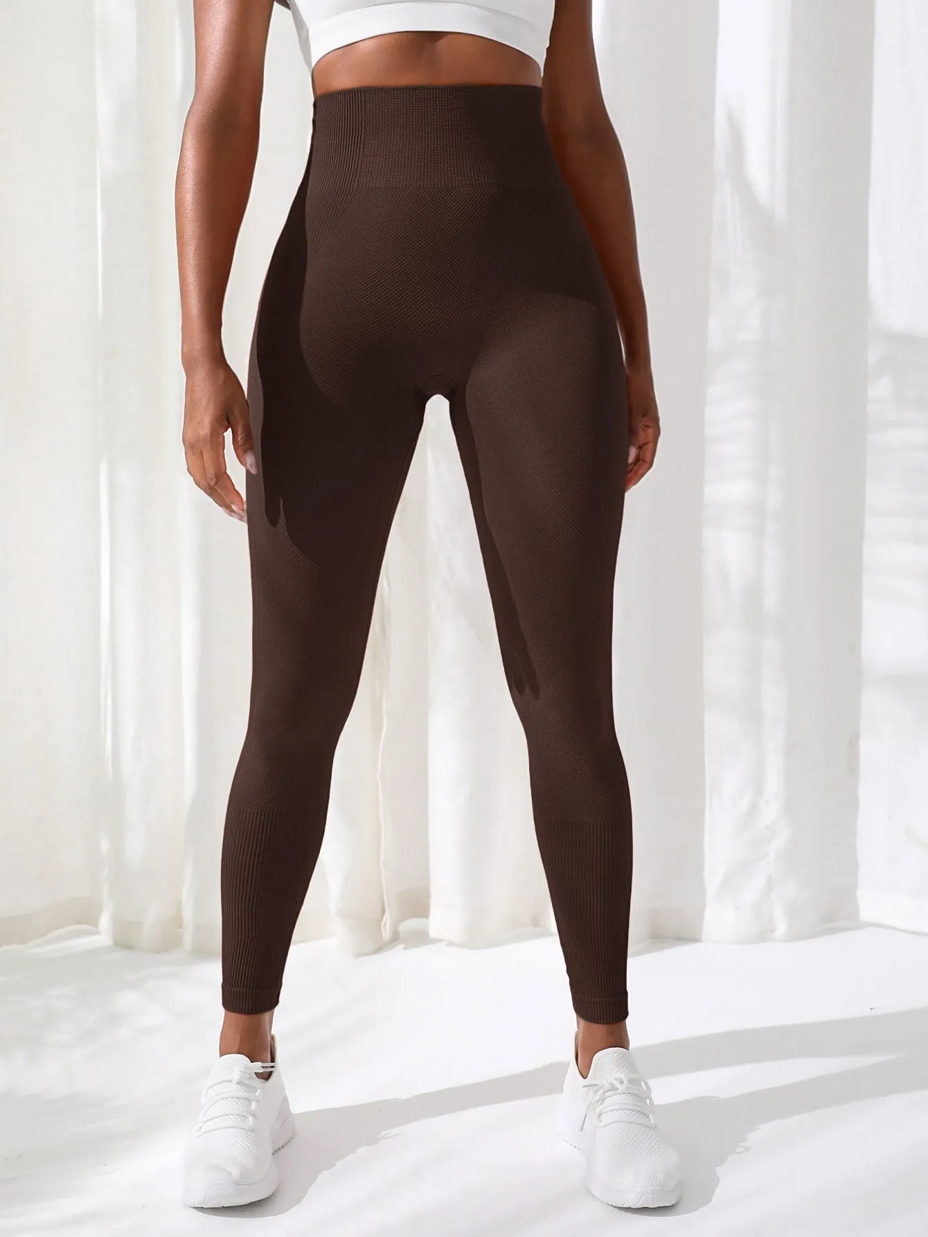Yoga Basic Women's Seamless Sports Leggings