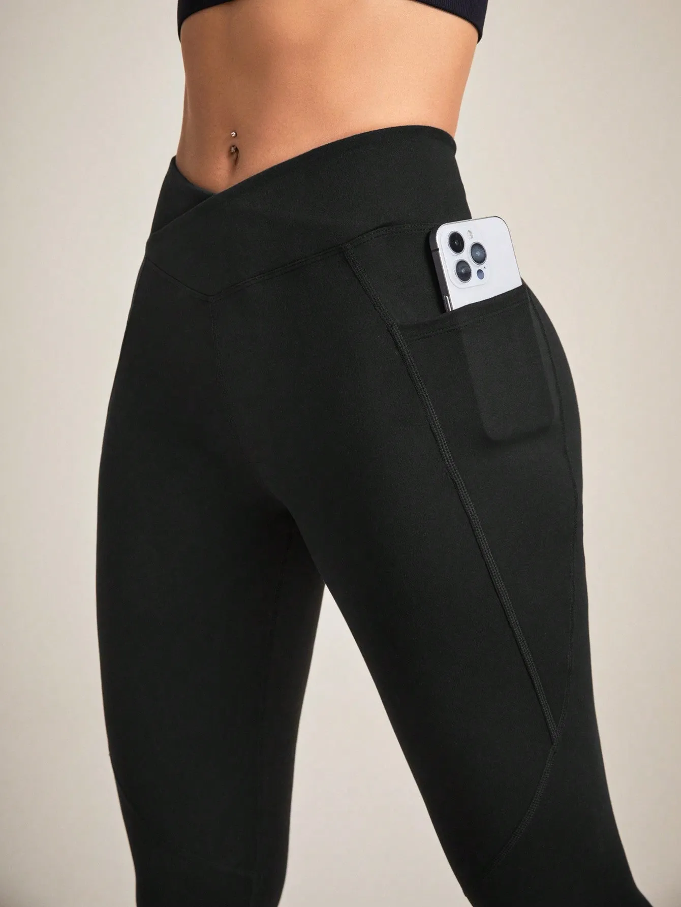 Yoga Basic Women's Seamless Sports Leggings