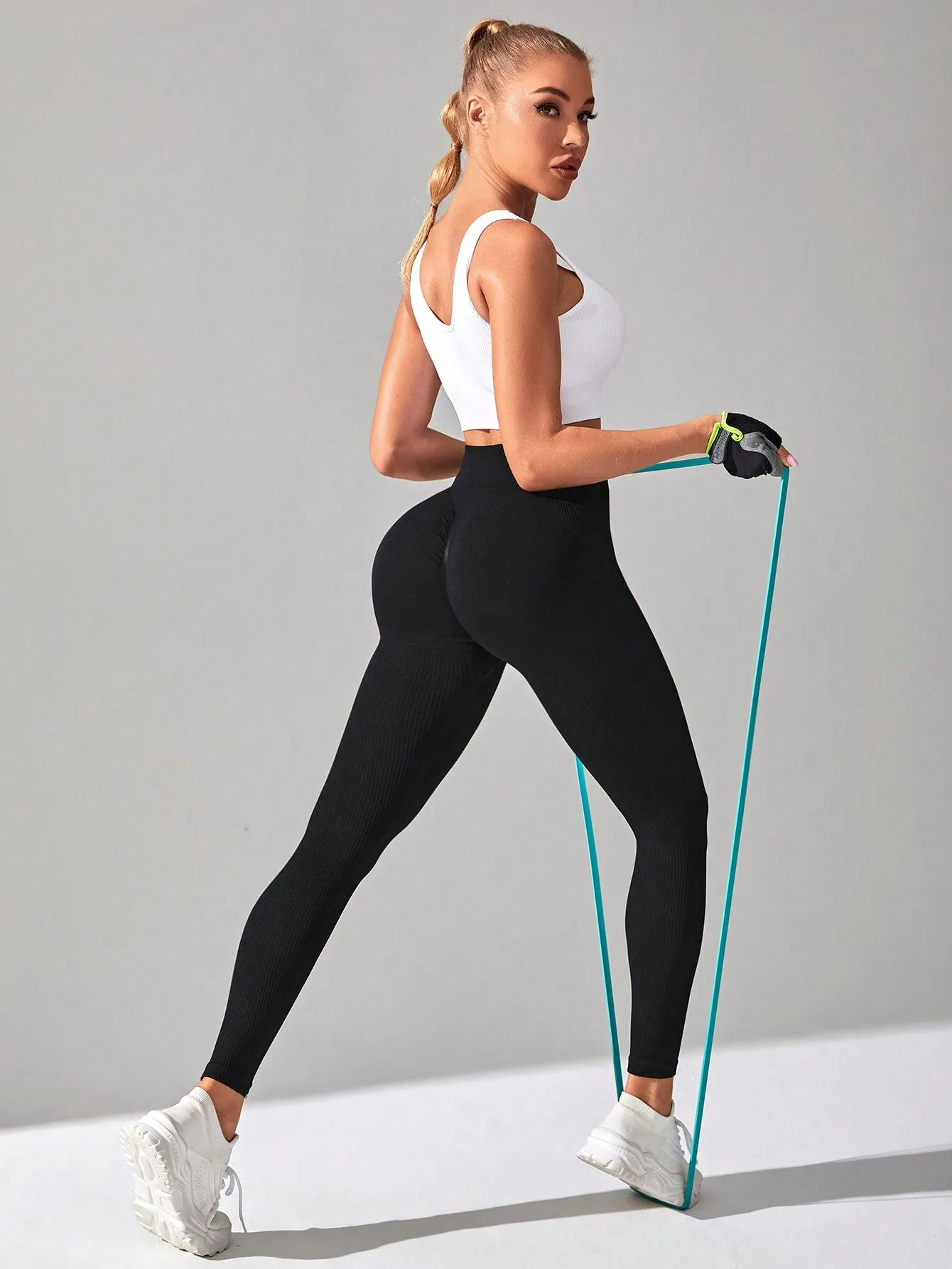 Yoga Basic Women's Seamless Sports Leggings