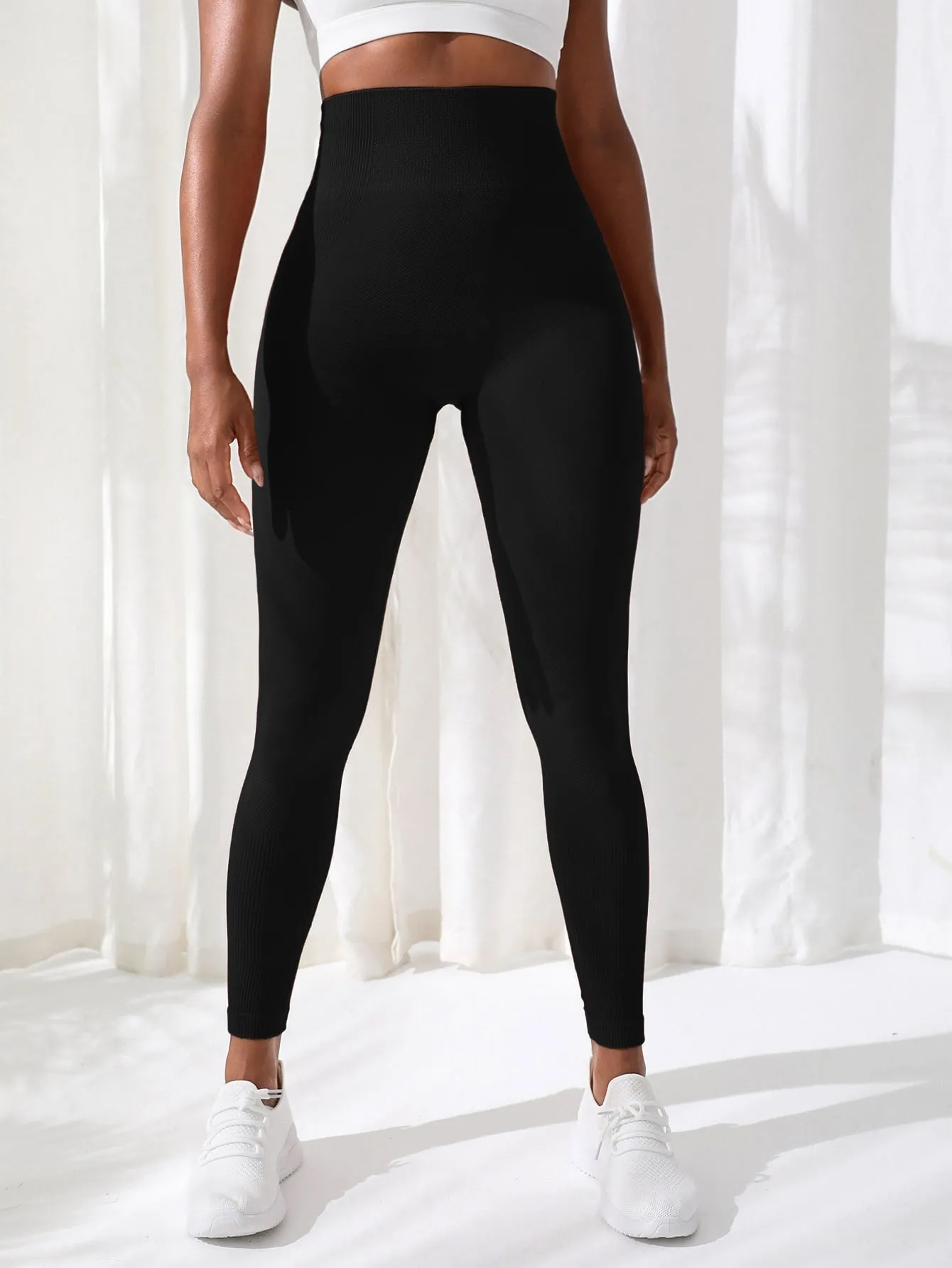 Yoga Basic Women's Seamless Sports Leggings