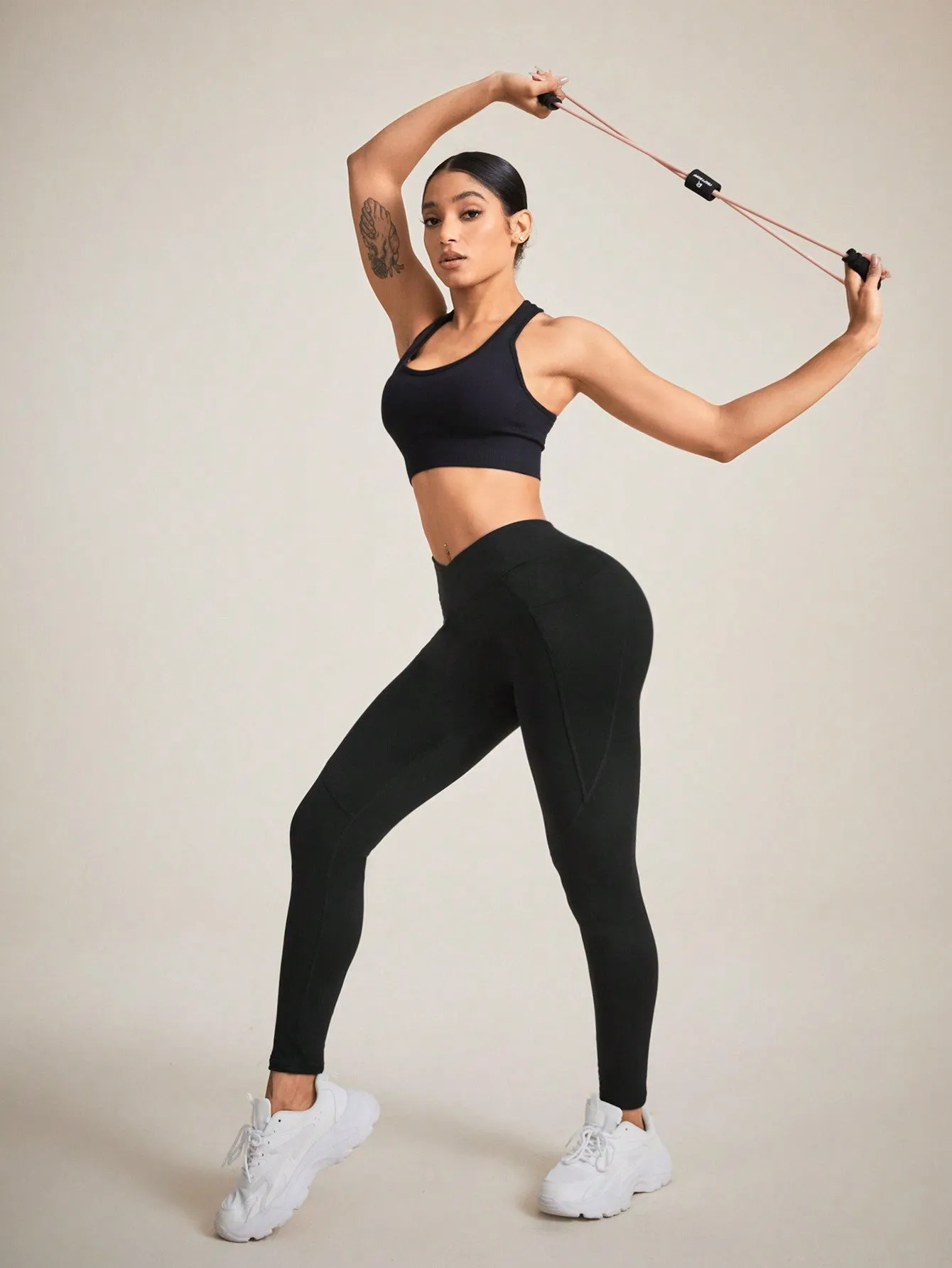 Yoga Basic Women's Seamless Sports Leggings
