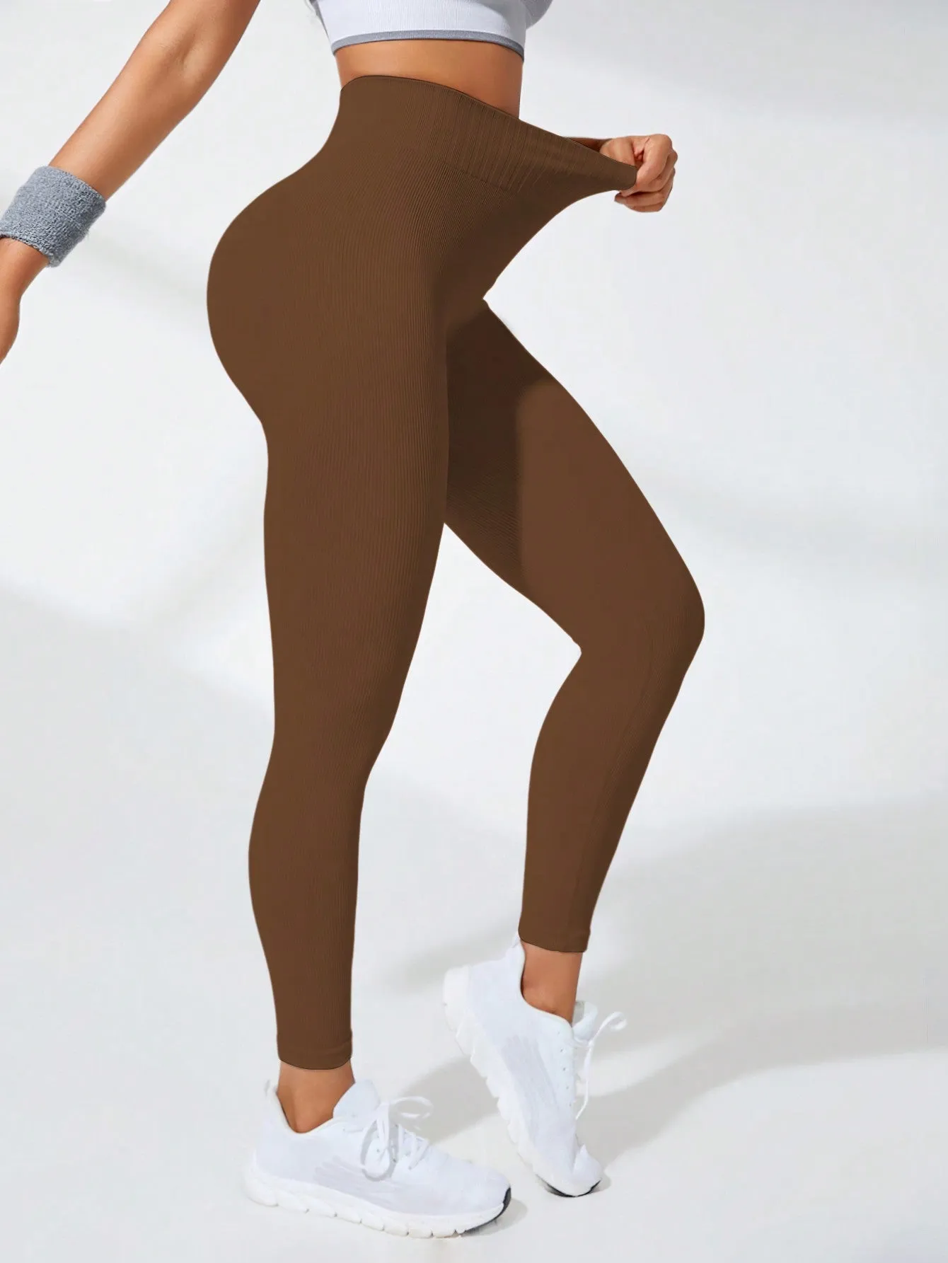 Yoga Basic Women's Seamless Sports Leggings