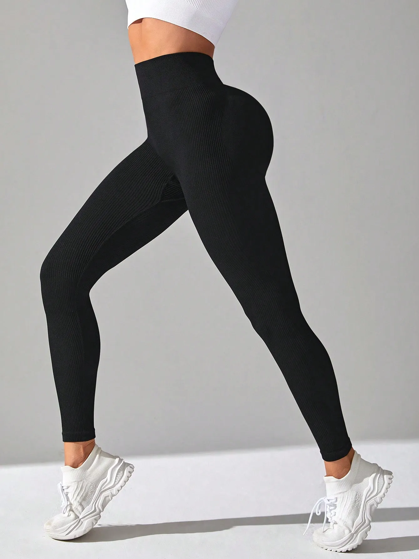 Yoga Basic Women's Seamless Sports Leggings